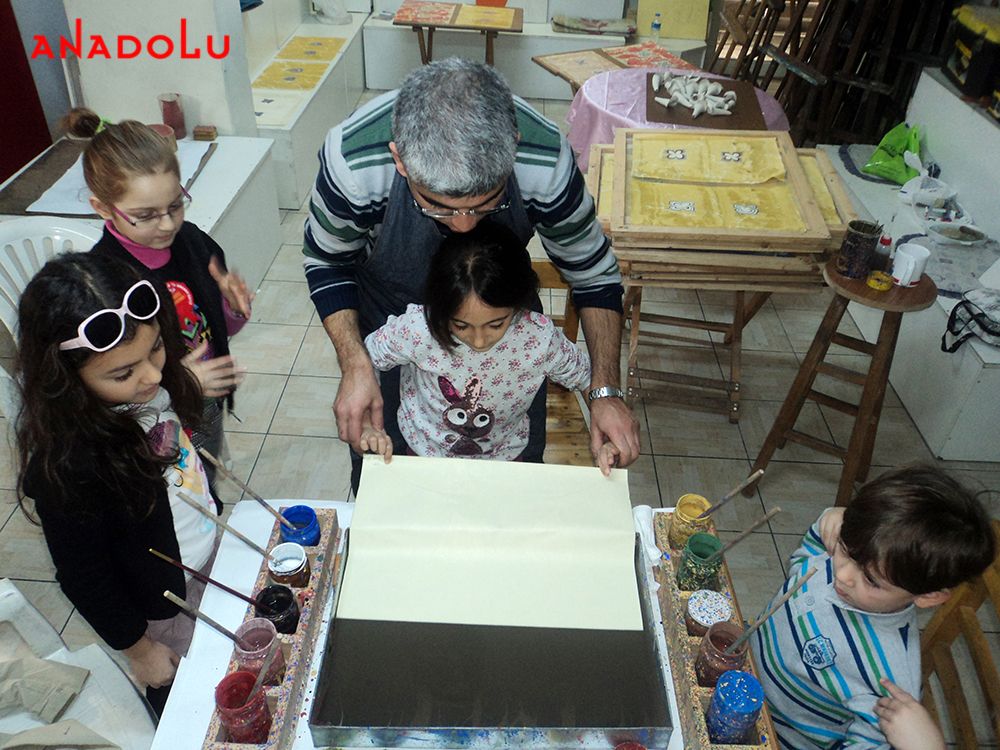 Çocuk İçin Ebru Kursu