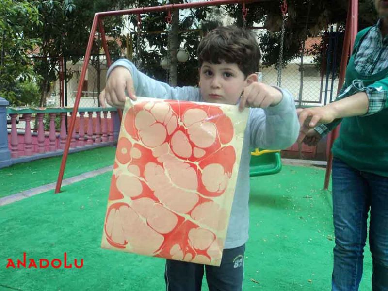 Çocuklara Yönelik Ebru Eğitimleri