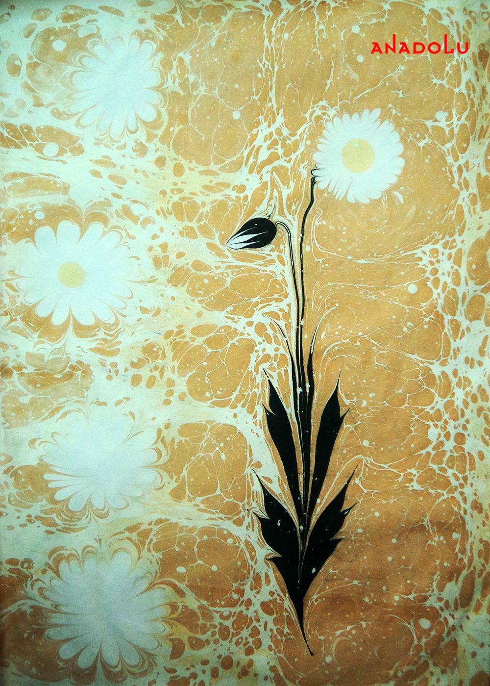 Örnek Ebru Çalışmaları