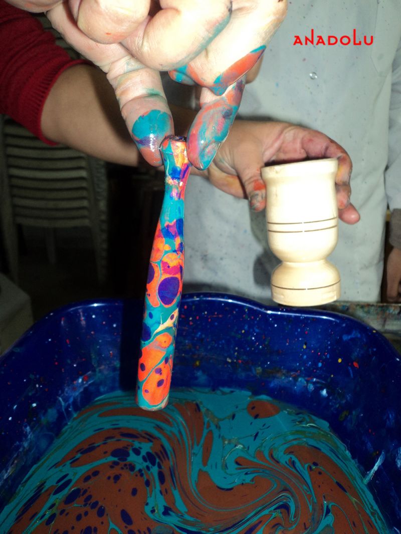 Ebruda Farklı Çalışma Örnekleri