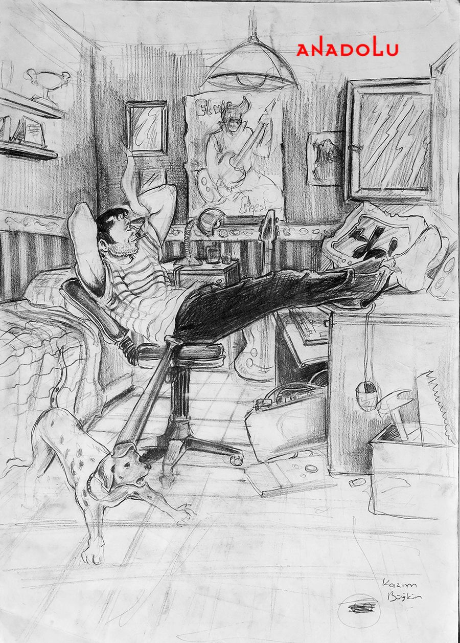 Güzel Sanatlar Fakülteleri İçin Kara kalem Çizimler