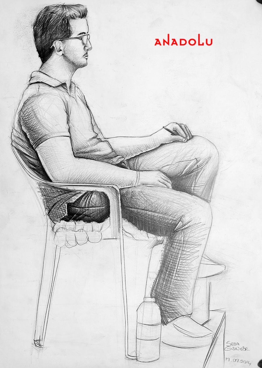 Güzel Sanatlar Fakülteleri İçin Kara kalem Çizimler