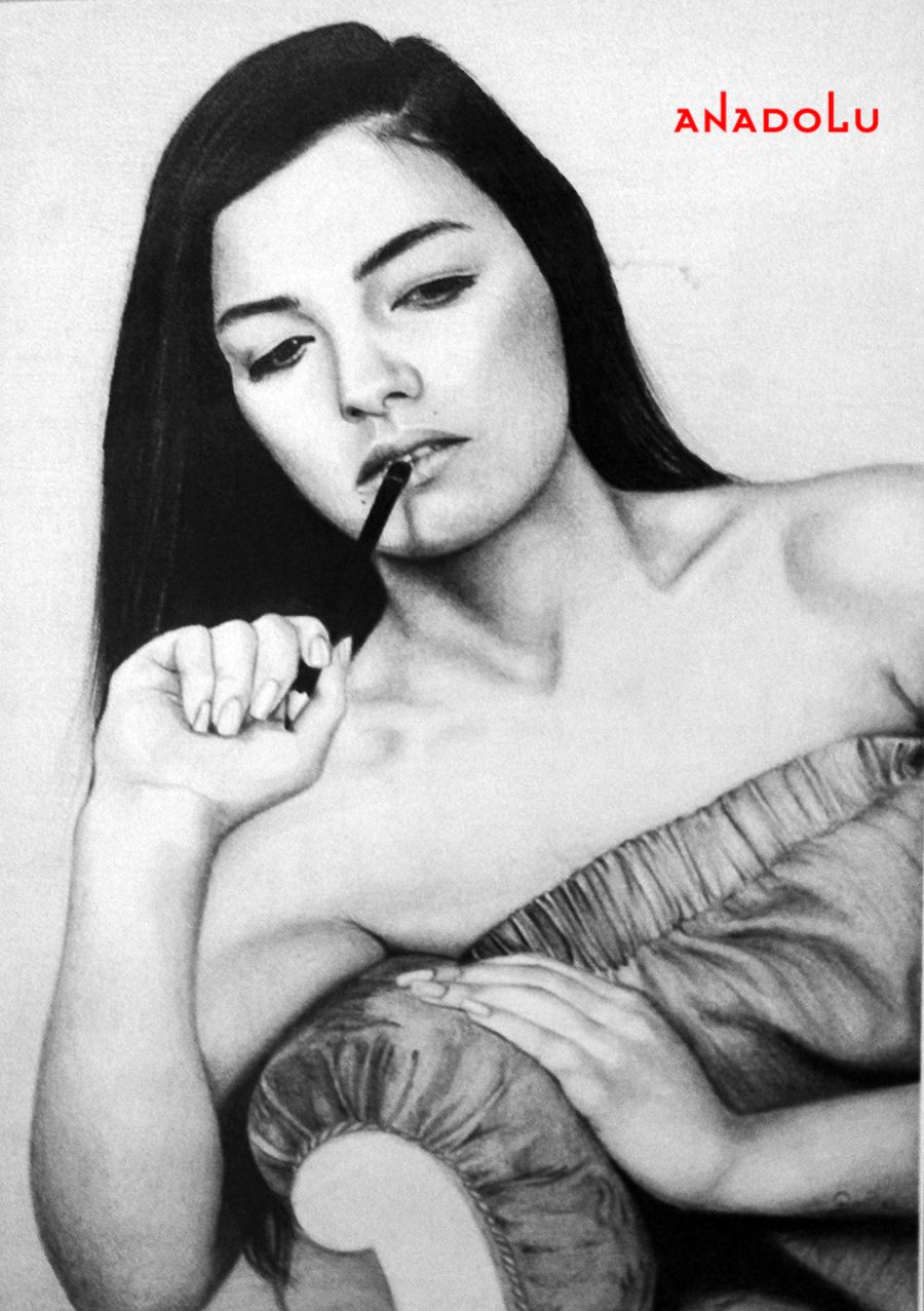 Güzel Sanatlar Fakülteleri İçin Karakalem Çizimler