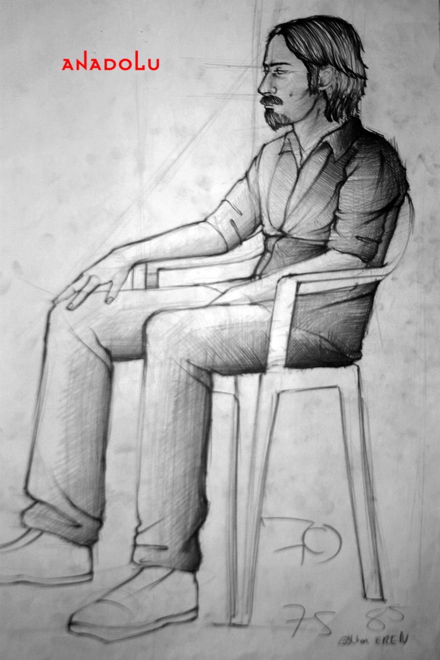 Güzel Sanatlar Fakülteleri İçin Canı Model Çizimler