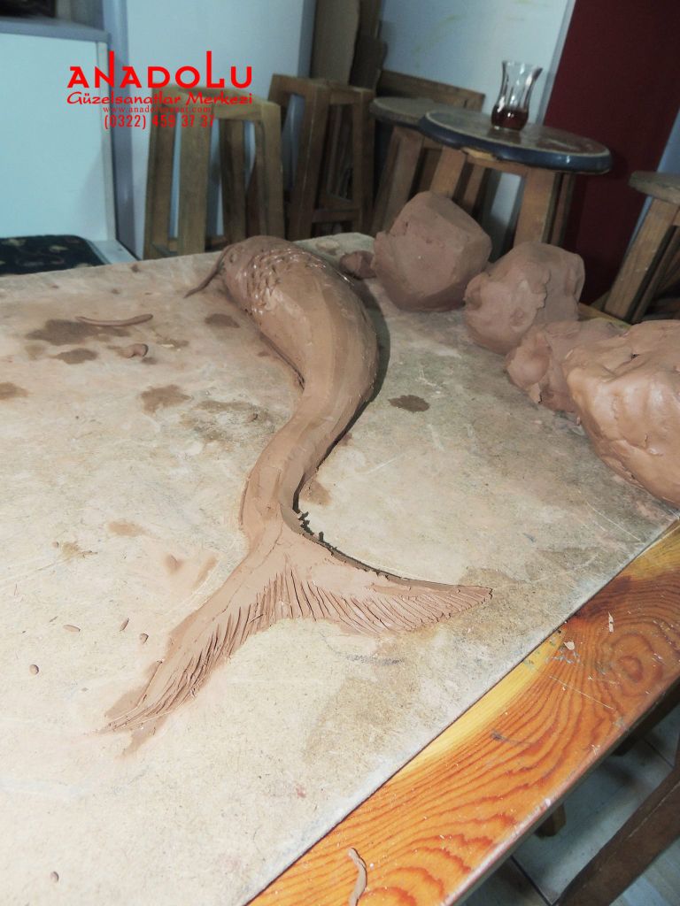 Kilden Balık Heykel Yapımı