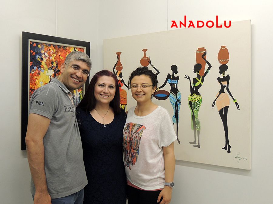 Yağlı Boya Resim Sergisinde