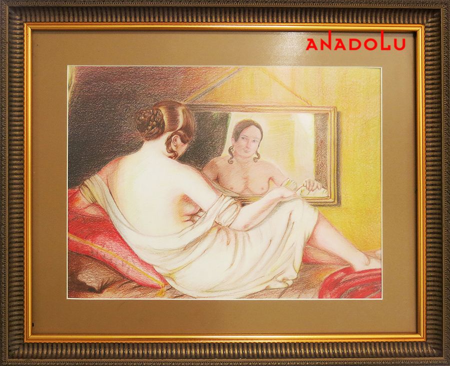 Kuru Boya Çizim Çalışmaları