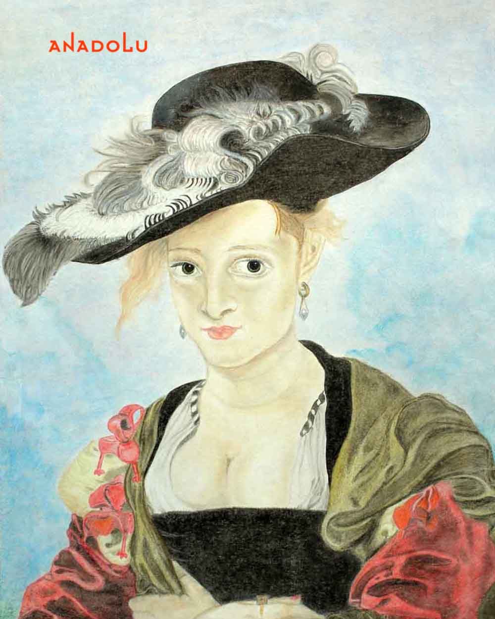 Kuru Boya Çizim Örnekleri