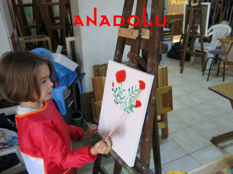 Çocuklar İçin Yağlı Boya Resim Atölyeleri