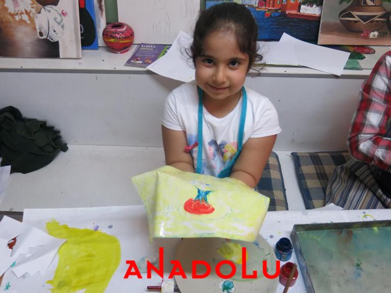 Çocuklar İçin Ebru Eğitimleri