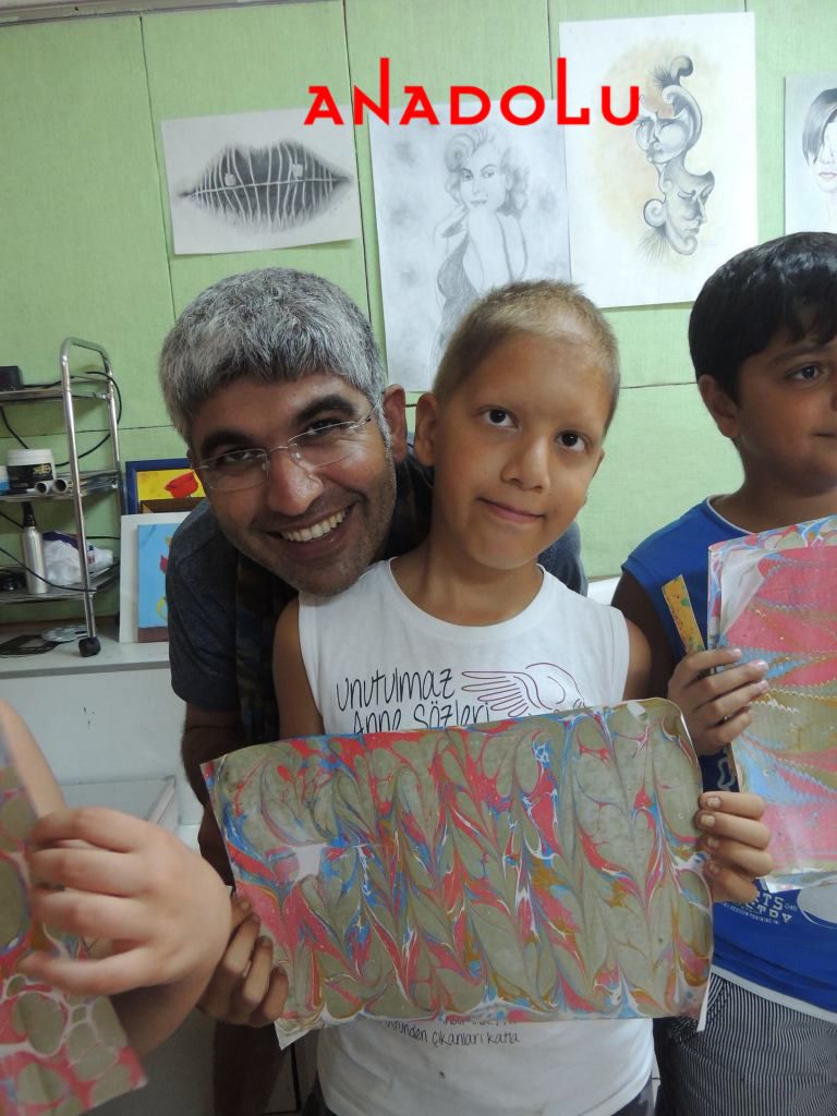 Çocuklar İçin Özel Ebru Kursları