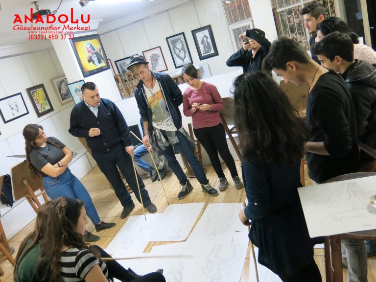 Güzel Sanatlara Hazırlık Desen Kursları