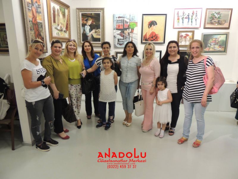 GSF Hazırlık Kurslarında Sergiler