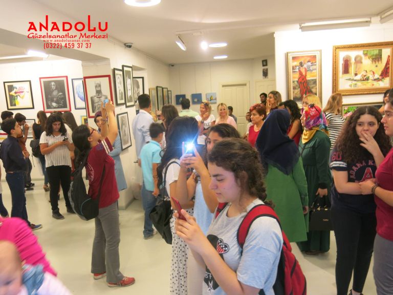 GSF Hazırlık Kurslarında Sergiler