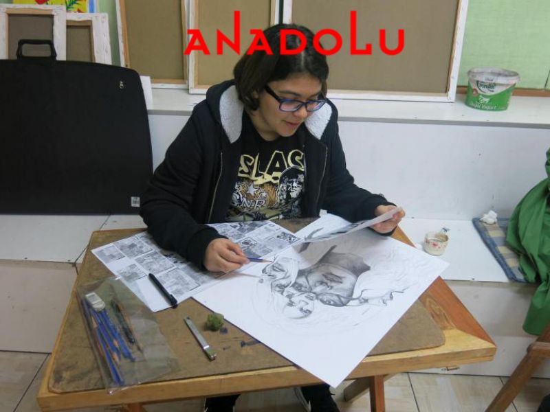 Karakalem Porte Çizim Dersleri