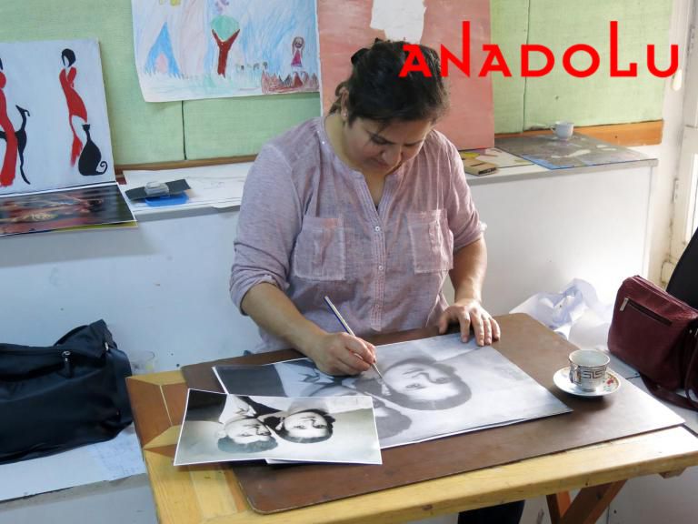 Karakalem Porte Çizimleri