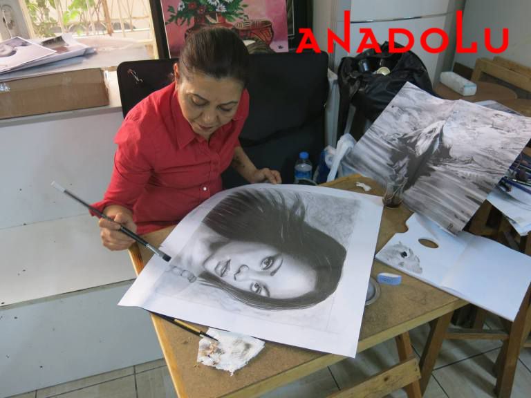 Hobi Dersleri Karakalem Çalışması