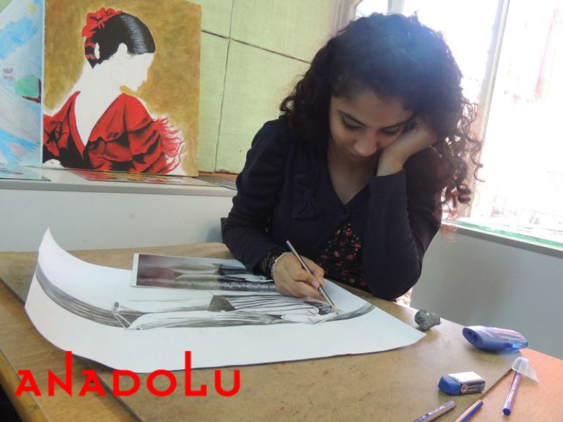 Hobiler İçin Karakalem Çalışması