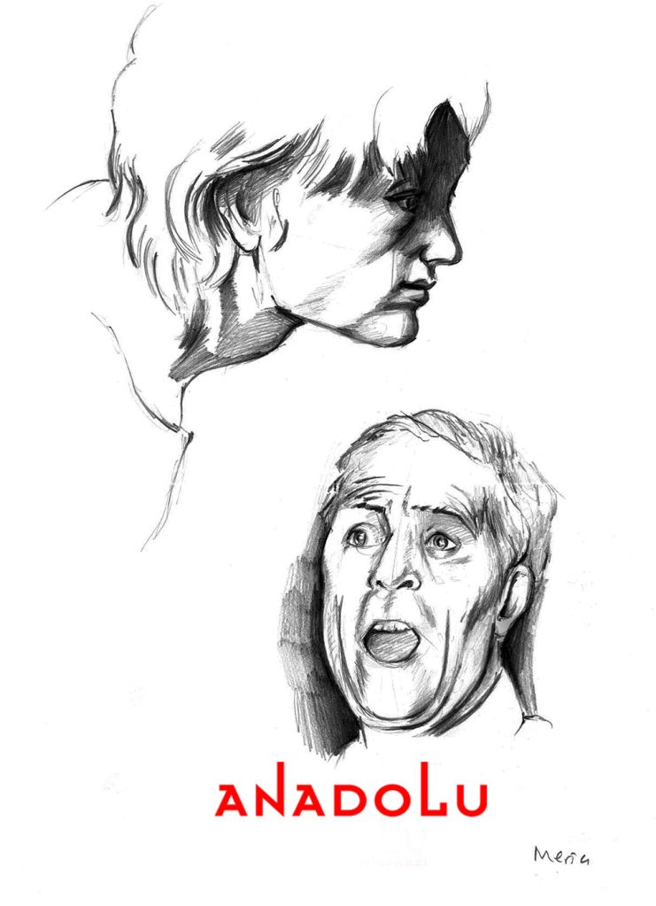 Kara kalem Portre Çalışmaları Örnekler